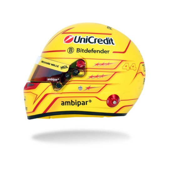 Casque miniature Scuderia Ferrari F1 Lewis Hamilton 1:2