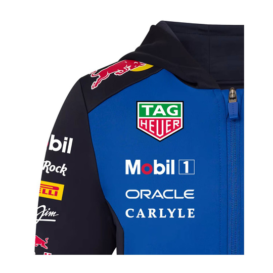 Sudadera con capucha Team Zip Red Bull Racing 2026para niños