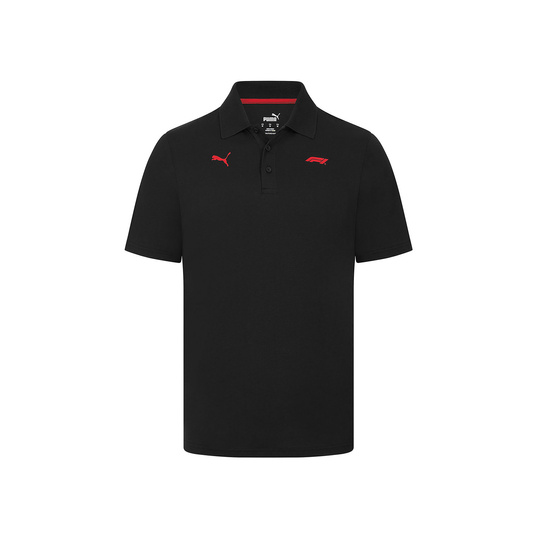 2024 Formula 1 Men's Logo Black Polo