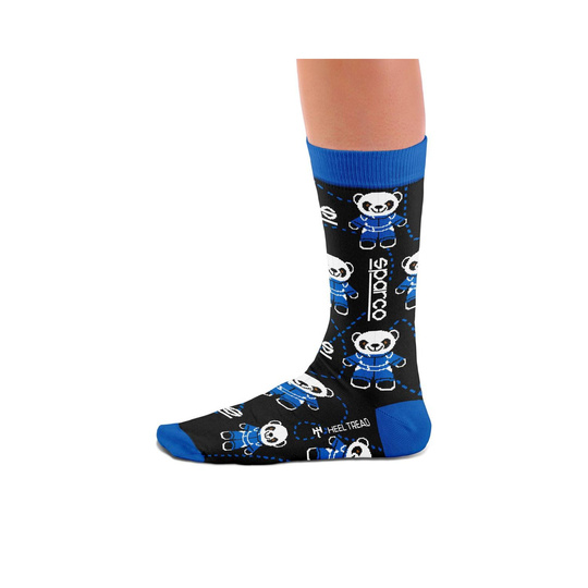 Chaussettes longues Sparco Iconic Design Panda