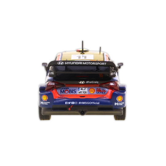Hyundai WRT i20N Rally1 1:43 Sardegna Car Model 