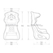 Baquet Bimarco Phantom noir (FIA)