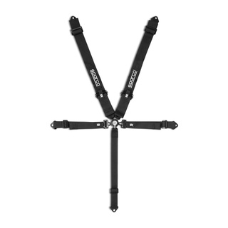 Sparco Italy CLUB H-4R 5-points Safety Harness black