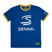 2026 Ayrton Senna Collection Ayrton Senna Legacy T-shirt Blue
