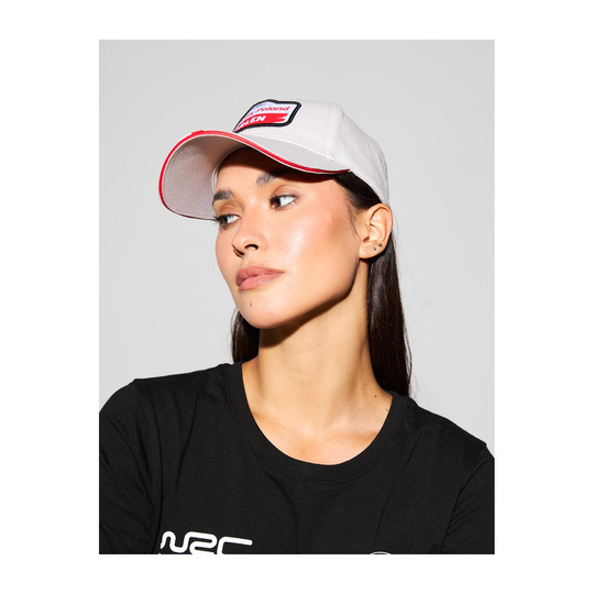 Casquette Rally Poland Stripe grise