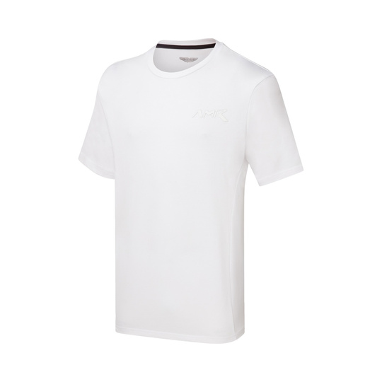 T-shirt Aston Martin Racing AMR Logo 2026 blanc