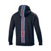 Sweat à capuche Sparco Stripe Martini Racing noir