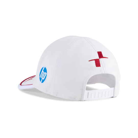 2025 Scuderia Ferrari F1 Italy Leclerc White Team Baseball Cap
