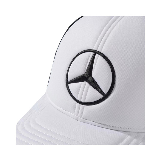 Casquette homme Star Trucker Mercedes AMG F1 2025 blanc