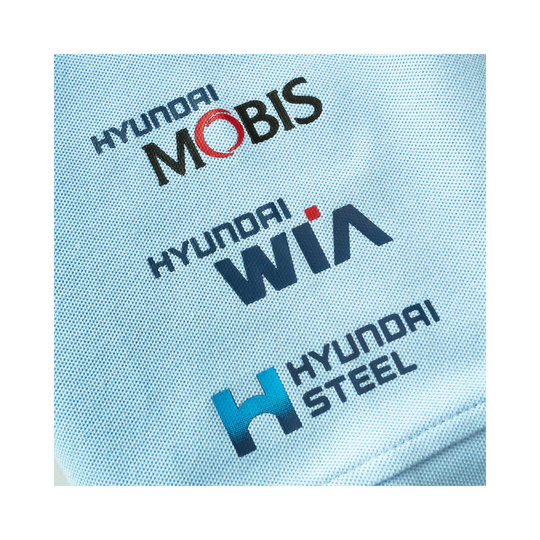 2025 Hyundai Motorsport Men's Polo Shirt Team WRC blue