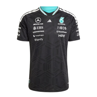 2026 Mercedes AMG F1 Authentic Team T-shirt Black