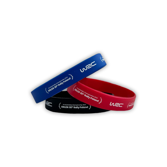 Bracelet Rally Poland WRC bleu