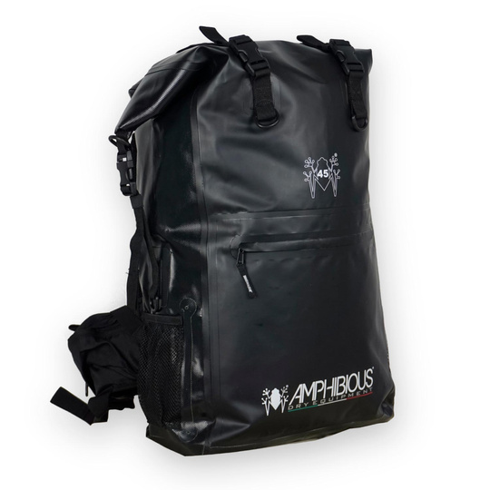 Amphibious Italy OVERLAND 45 Waterproof Backpack black