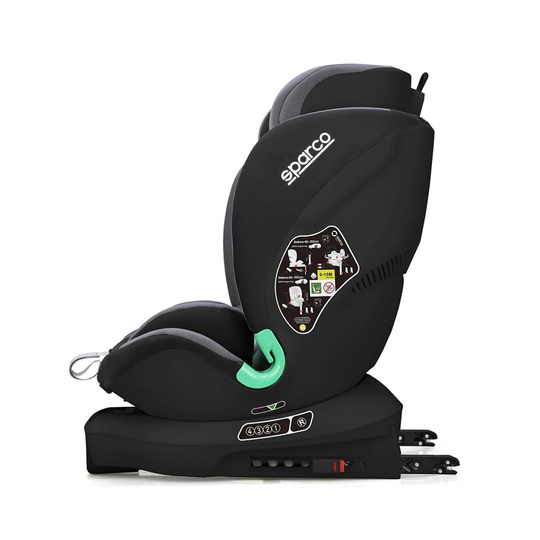 Siège Enfant Sparco SK6000I Evo 2 Gris (9-25 kg)