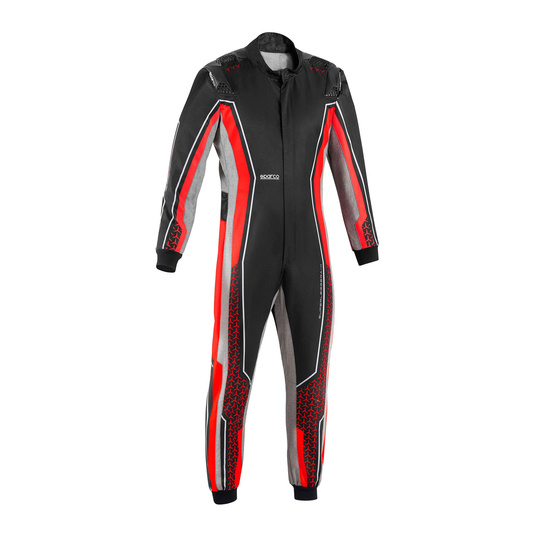Sparco Superleggera-K Karting Suit Black/Red (FIA)