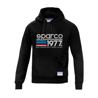 Sparco Italy Mens 1977 Hoodie black