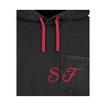 Sudadera con capucha Hombre Graphic Negra Ferrari F1 2025 