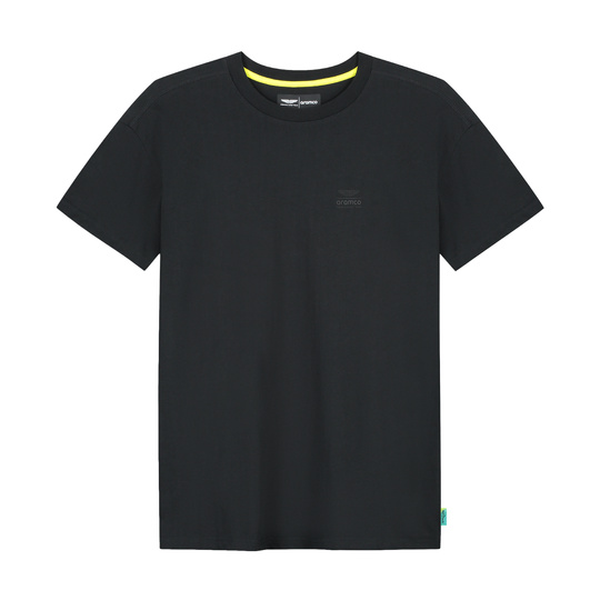 2026 Aston Martin F1 Stealth Logo T-shirt Black