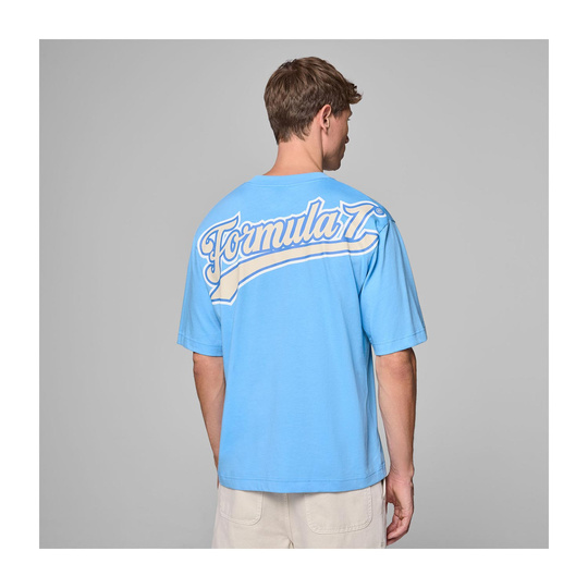 2025 Formula 1 Puma Men's Heritage Logo Blue T-shirt