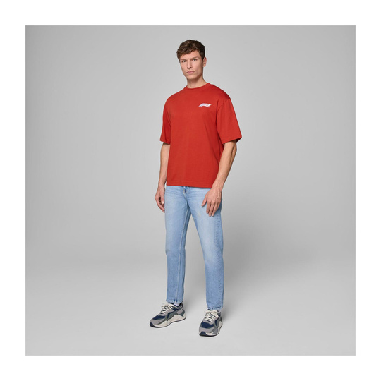 2025 Formula 1 Puma Men's Heritage Logo Red T-shirt