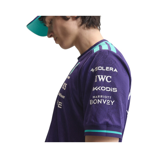 Camiseta Mercedes AMG F1 Authentic Vanda Bloom 2026