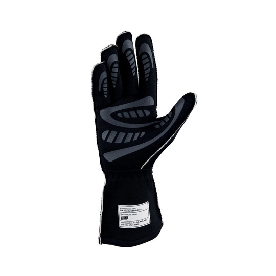 OMP Italy FIRST-EVO MY20 Racing Gloves Black (FIA)