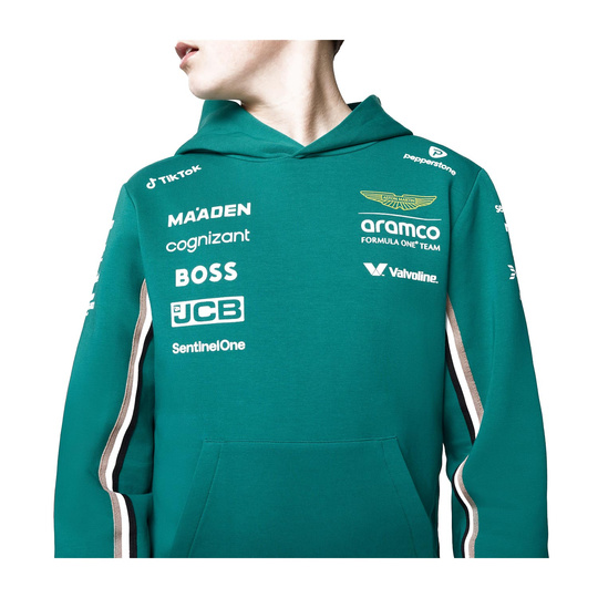2025 Aston Martin Aramco F1 Kids Team Hoodie