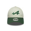 Gorra de béisbol Seasonal Alpine F1 2026 verde-blanco