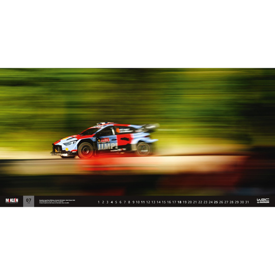 Calendrier mural McKlein Rally 2027 The Wider View