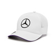 2024 Mercedes AMG Petronas F1 Team Lewis Hamilton White Baseball Cap