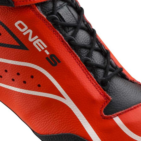 Botas OMP One-S rojas (FIA)