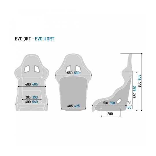 Sparco Italy EVO QRT MY22 Rally Car Seat (FIA)