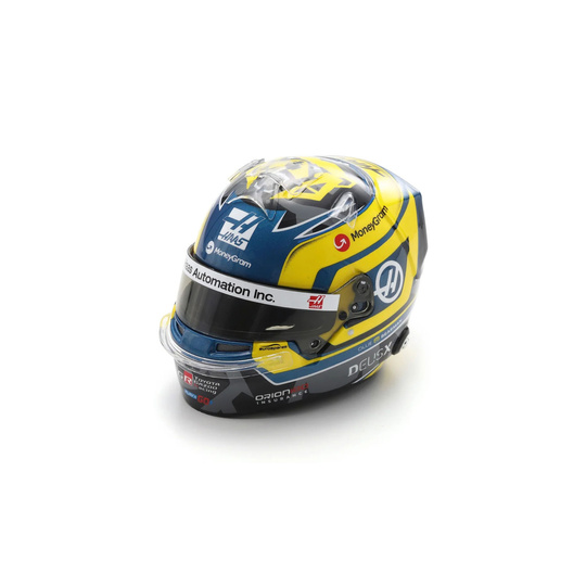 Casco en miniatura Haas F1 Oliver Bearman 1:5
