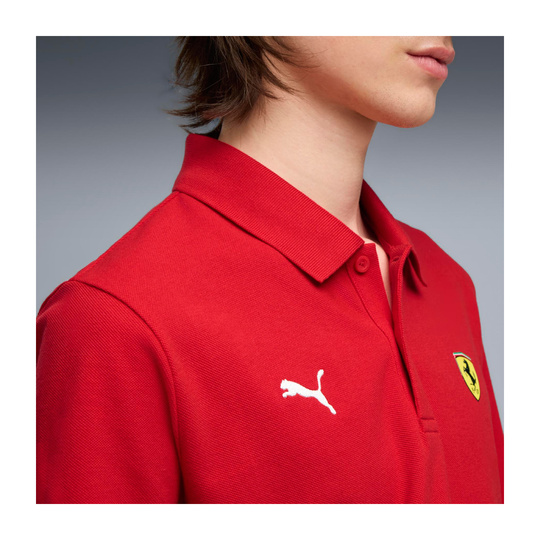 Polo Scuderia Ferrari F1 Logo 2026 rouge