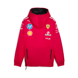 2025 Scuderia Ferrari F1 Italy Mens Team Padded Double Sided Jacket 