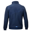 Sweat zippé polaire Sparco Grit bleu marine