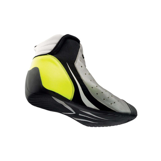 Chaussures OMP One EVO X R noires/jaunes (FIA)