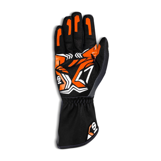 Sparco Rush MY20 Racing Gloves Grey/Orange