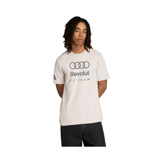 2026 Audi Revolut F1 DNA Graphic T-shirt Beige