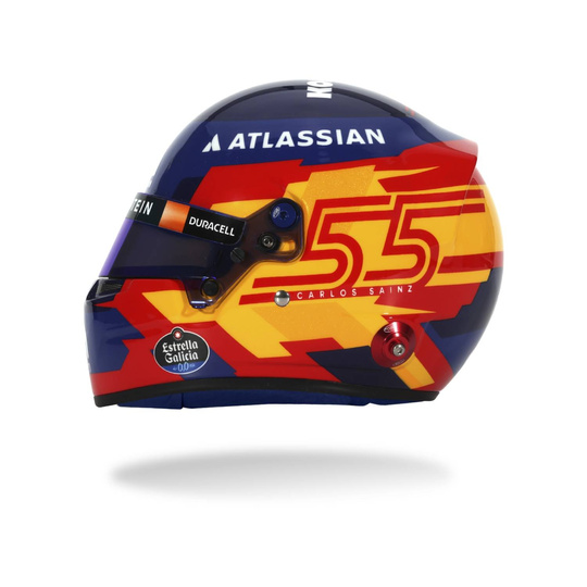 2025 Williams Racing 1:2 Carlos Sainz helmet