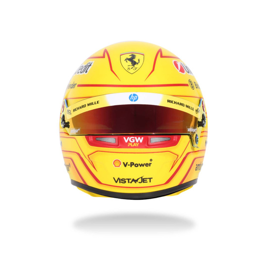 Casco en miniatura Scuderia Ferrari F1 Lewis Hamilton 1:2