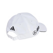 Gorra de béisbol Team Mercedes AMG F1 2025 blanco