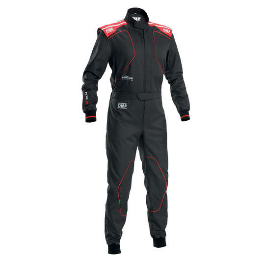 Combinaison karting OMP KS-4 noire/rouge