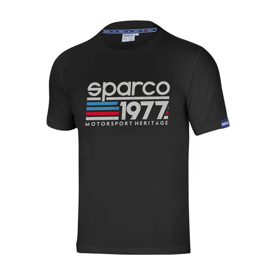 Camiseta Sparco 1977 negra