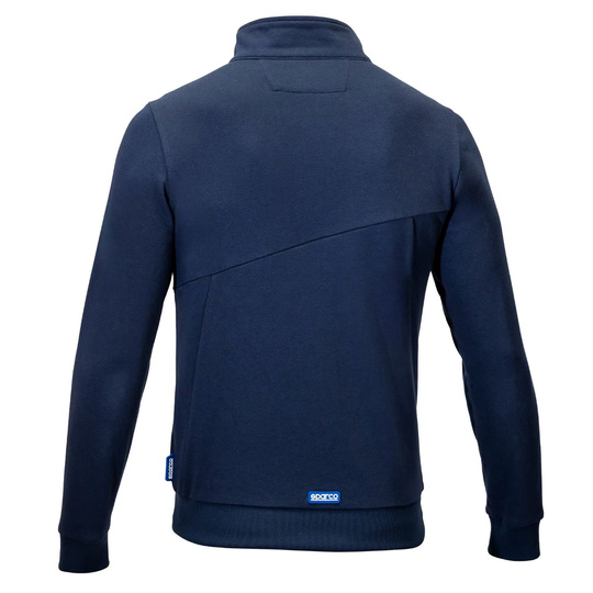 Sparco Grit Zip Sweatshirt Navy Blue