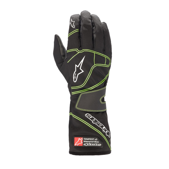 Alpinestars Italy TEMPEST V2 Karting Gloves Black 