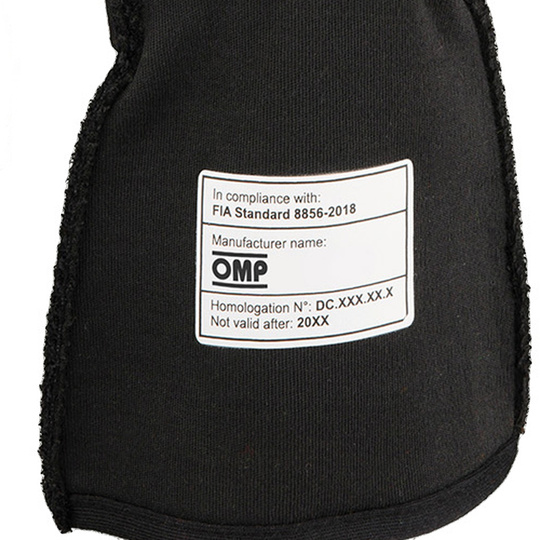 OMP Tecnica Racing Gloves Black (FIA)