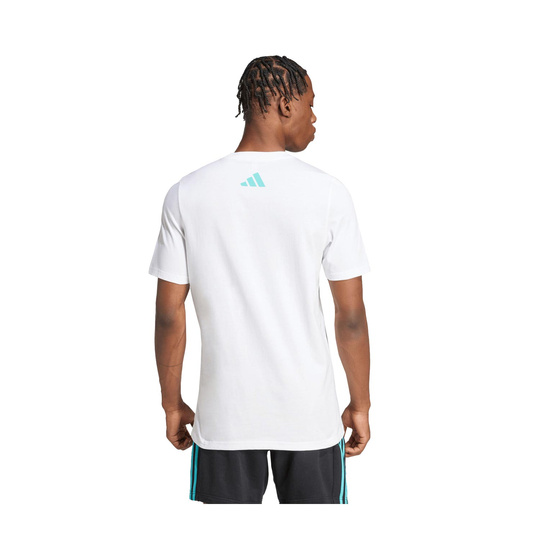 T-shirt Mercedes AMG F1 Logo blanc