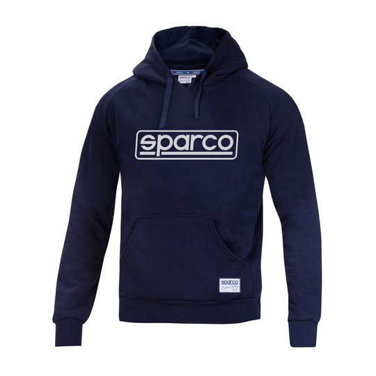 Sudadera con capucha Sparco Frame azul marino