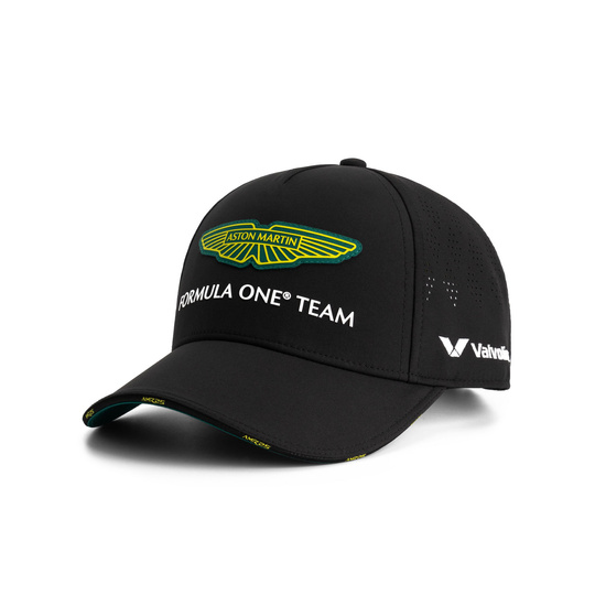 2025 Aston Martin Aramco F1 Mens Team Baseball Cap black